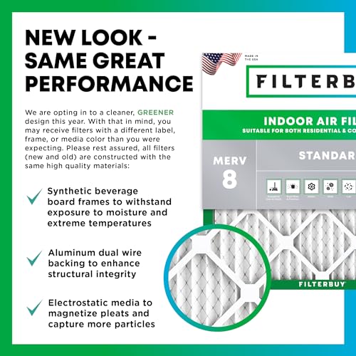 20x25x4 Pleated HVAC Air Filter 2-Pack M6348
