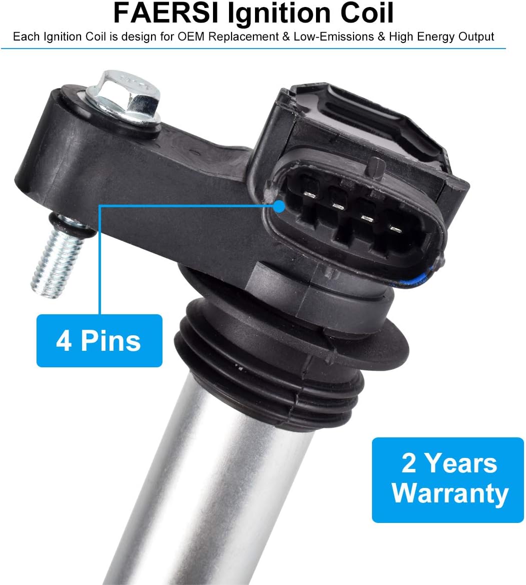 Ignition Coil Pack of 6 R22044
