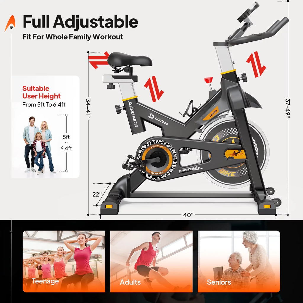 Magnetic Resistance Indoor Cycling Bike X17034