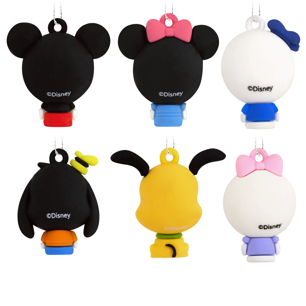 Disney Mickey Mouse and Friends Miniature Ornaments, Set of 6 I3220