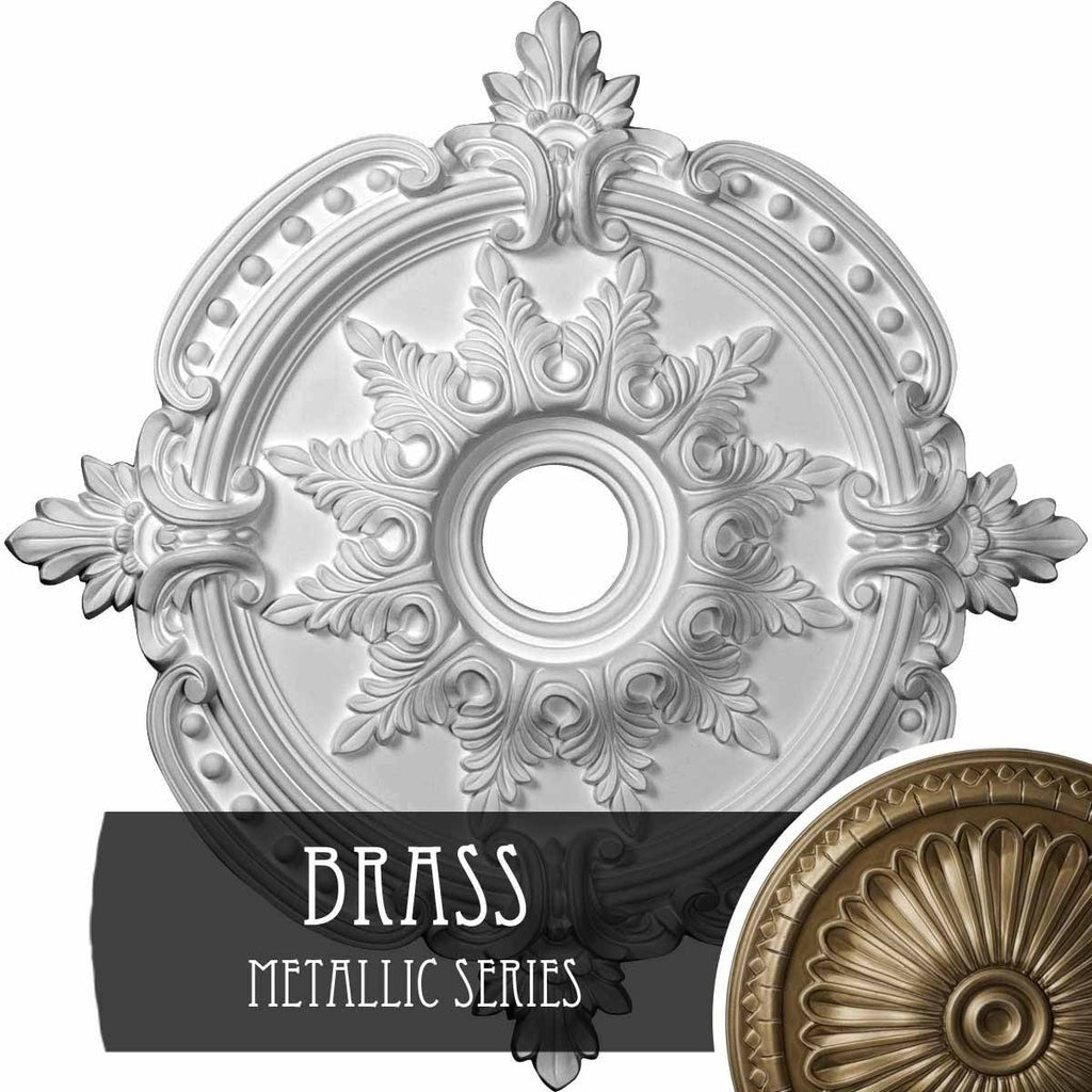 Brass Ceiling Medallion R548