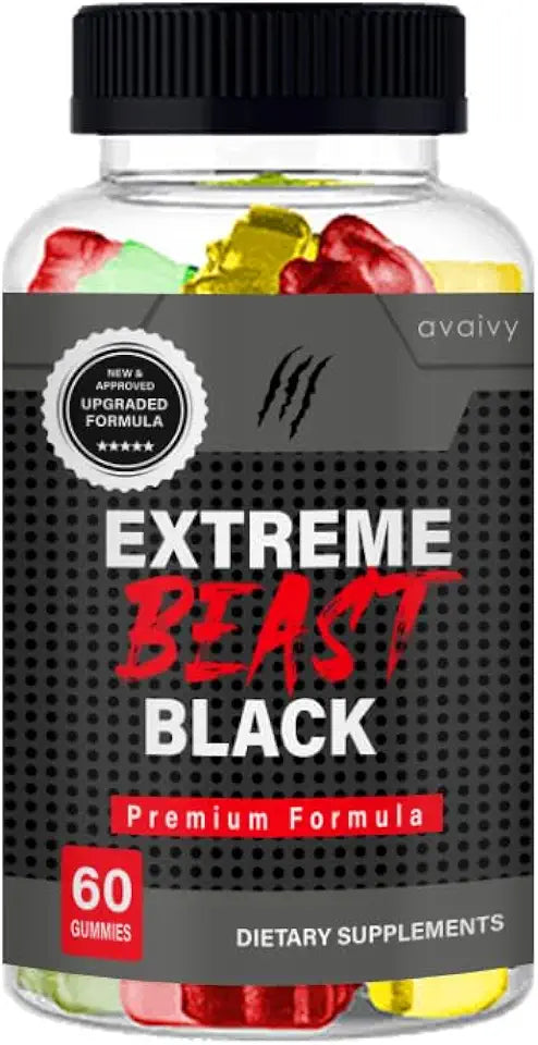 Black 60 Gummies X617742