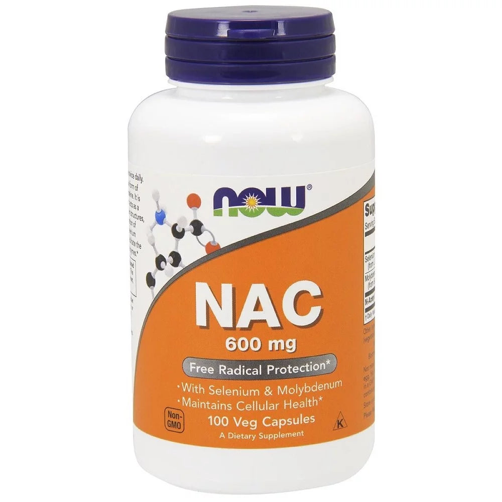 NAC 600 mg 100 Veg Capsules Z699
