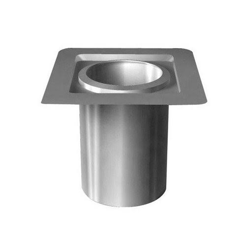 22x22 Galvanized Steel Chimney Pipe Firestop / Joist Shield T3331
