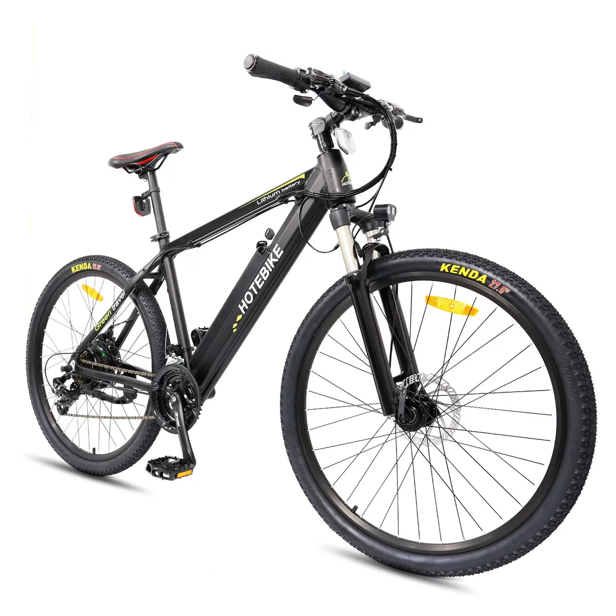27.5 inch City Electric Bicycle 48V 500W Removable 13AH Battery Black Q4587