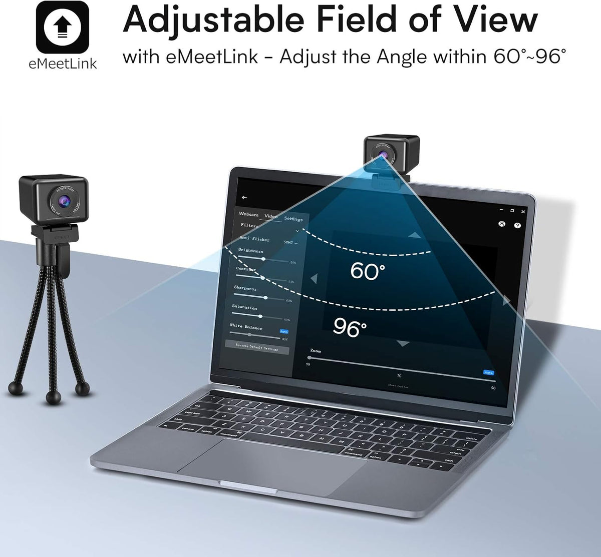 1080P Webcam with Speaker and Mics S2160