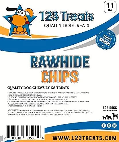 11 Pounds Rawhide Dog Chews U94303