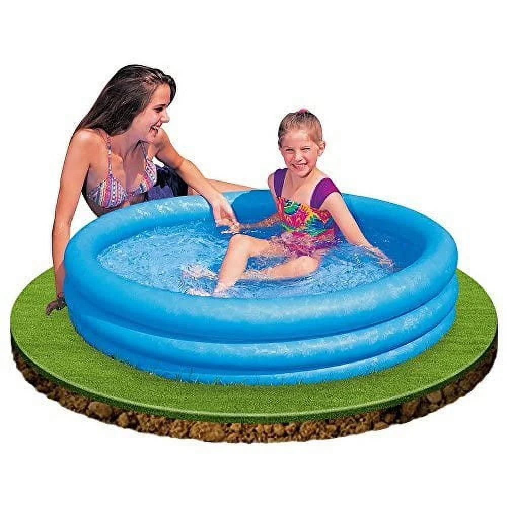 Blue Inflatable Kiddie Pool D530