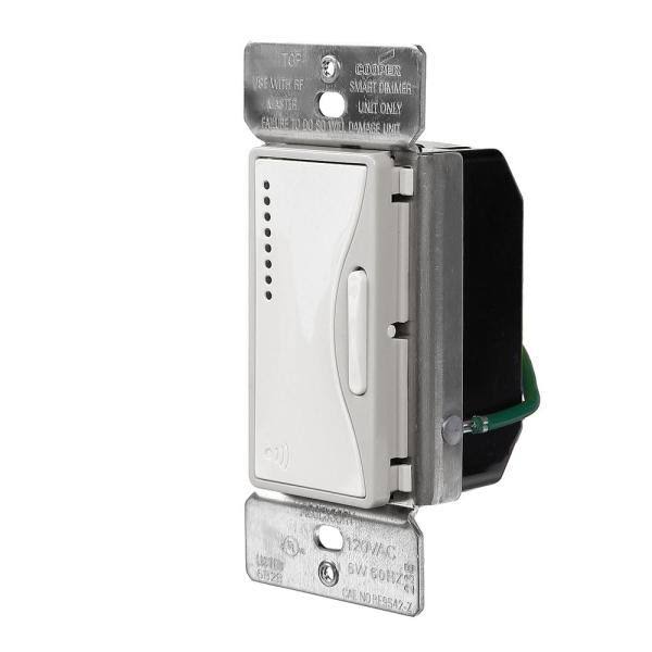 White Satin Smart Dimmer with LEDs S556898
