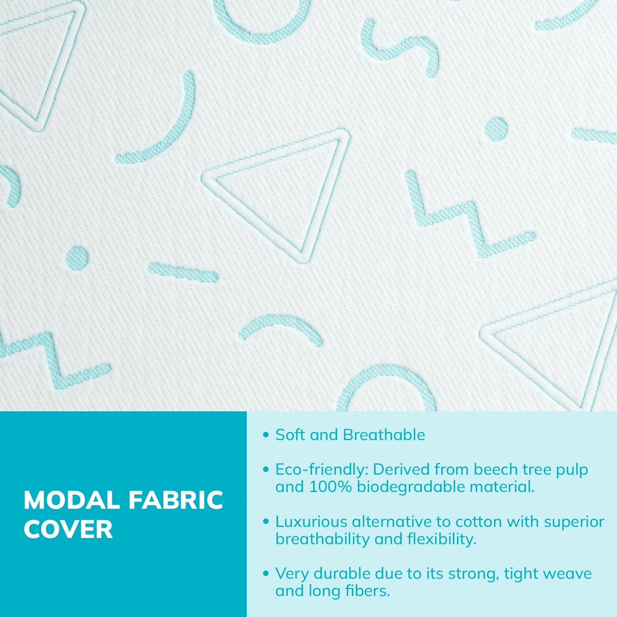 5 inch Memory Foam Twin Size Mattress D616