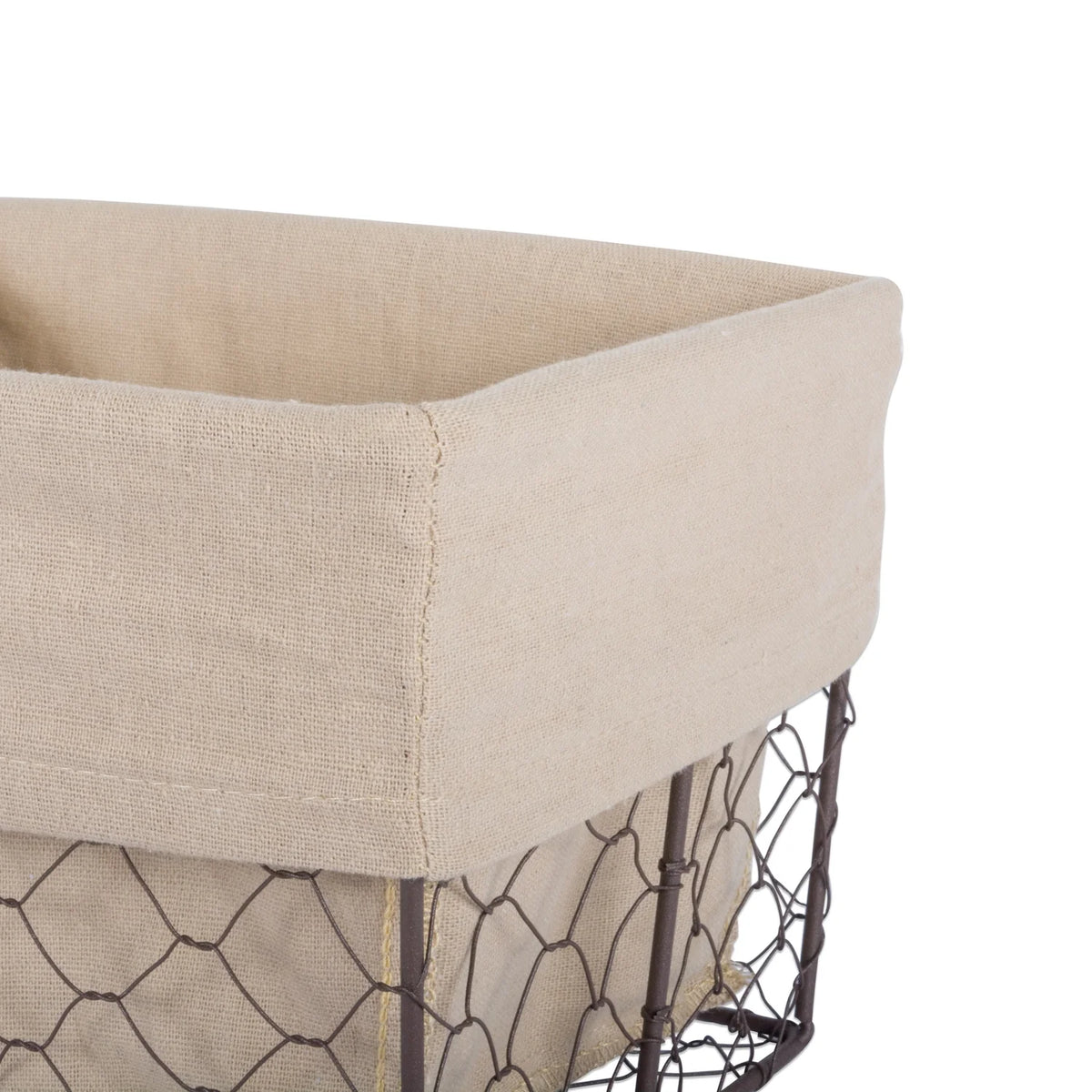Vintage Chicken Wire Basket Set of 3 W69713