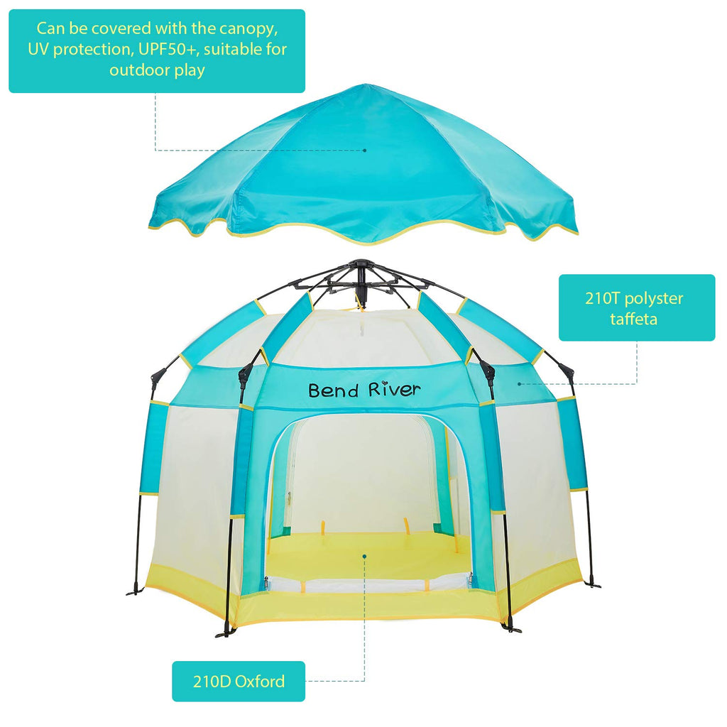 Baby Playpen with Canopy Y677751