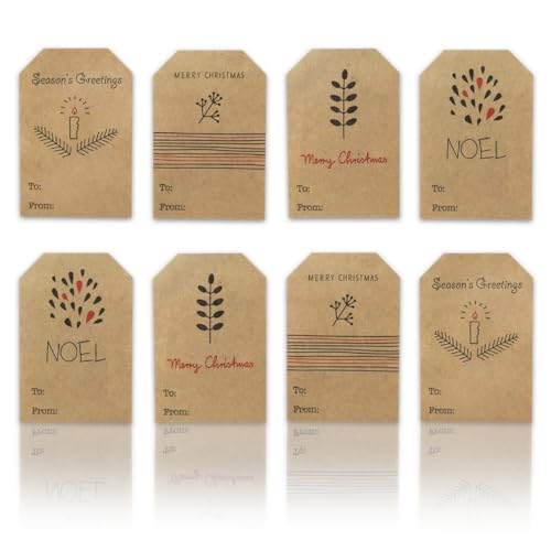 Christmas Gift Tags 2 x 3 25 Adhesive Labels B68188