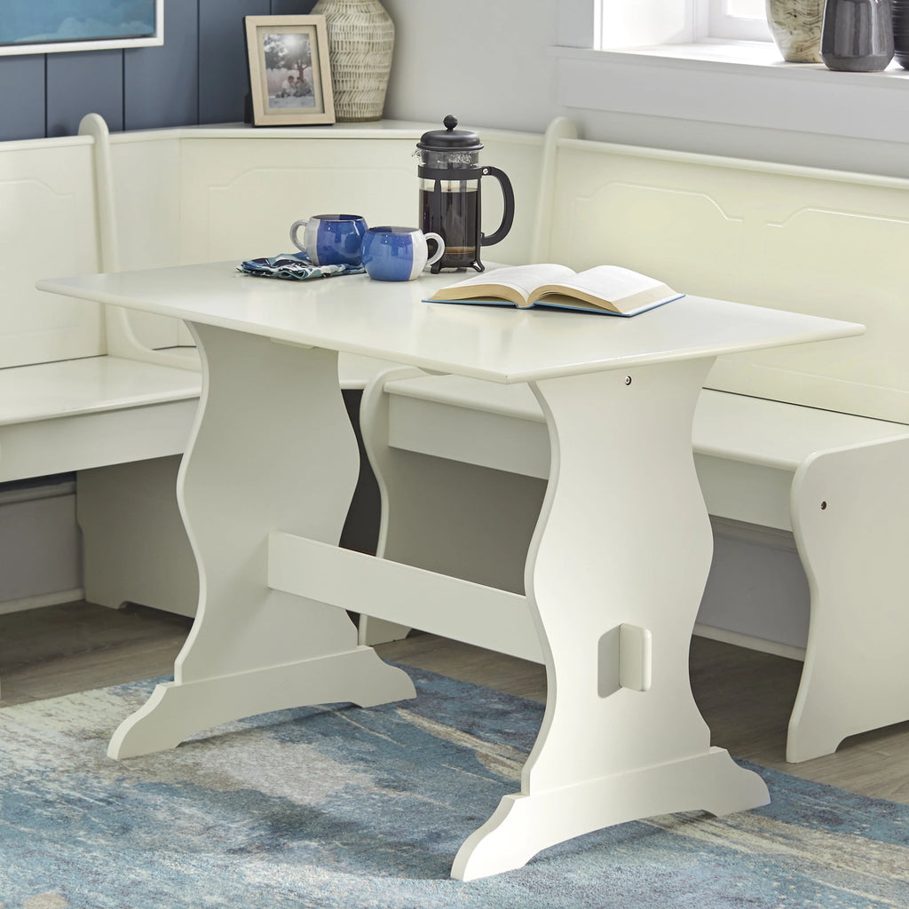 Espresso Corner Dining Nook with Storage B315