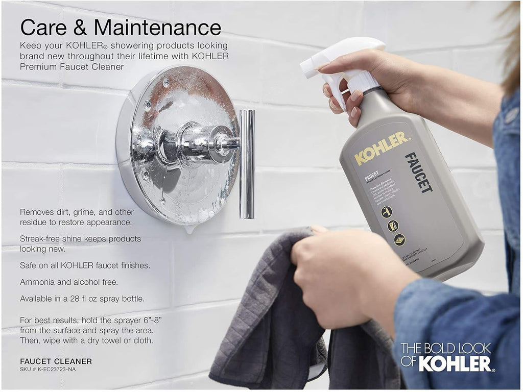 Tempered Single Function Volume Control Valve Trim with Single Lever Handle K482