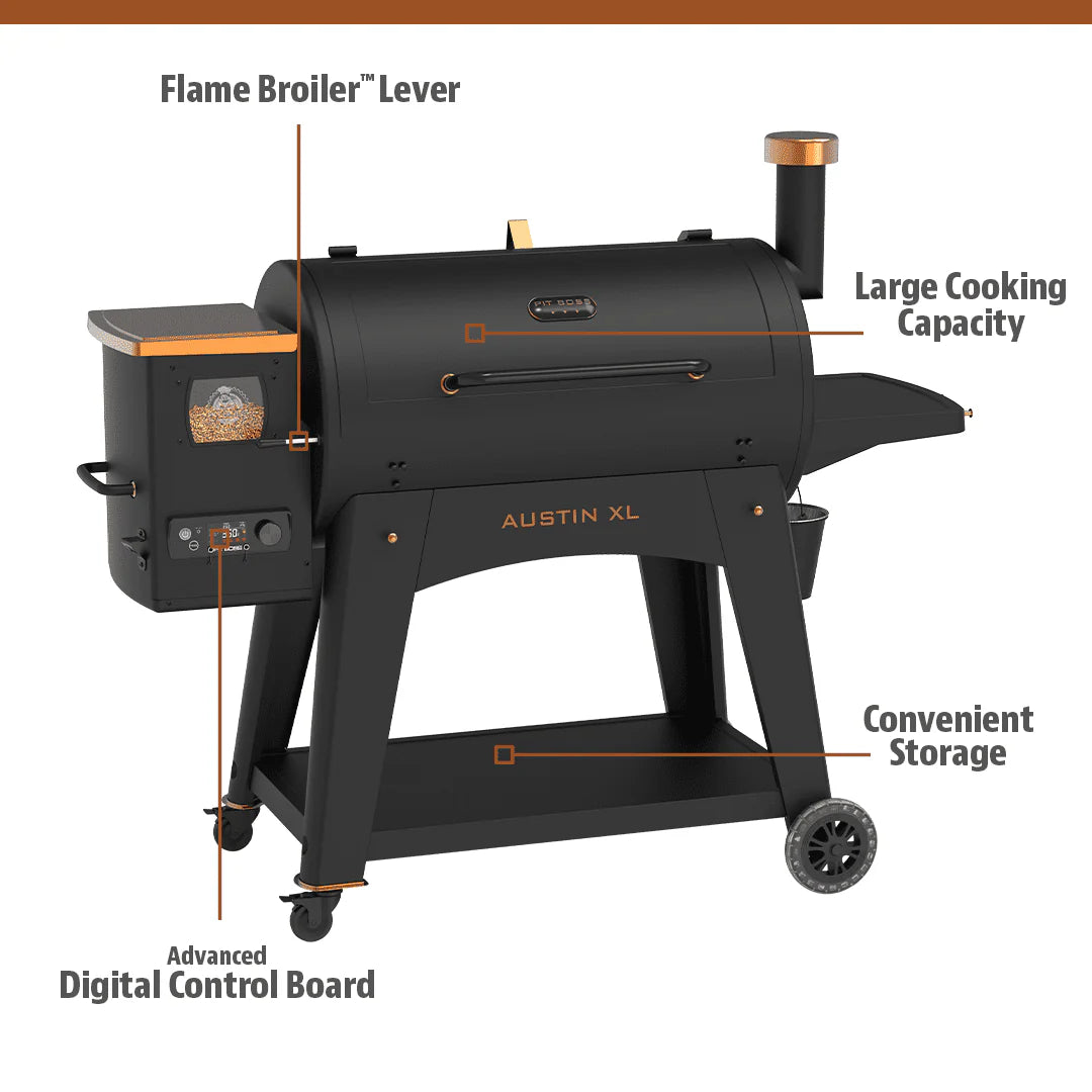 Wood Fired Pellet Grill and Smoker S74573