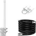 20 Inch Tall Indoor Outdoor LoRa Antenna with Low Loss Cable M776402