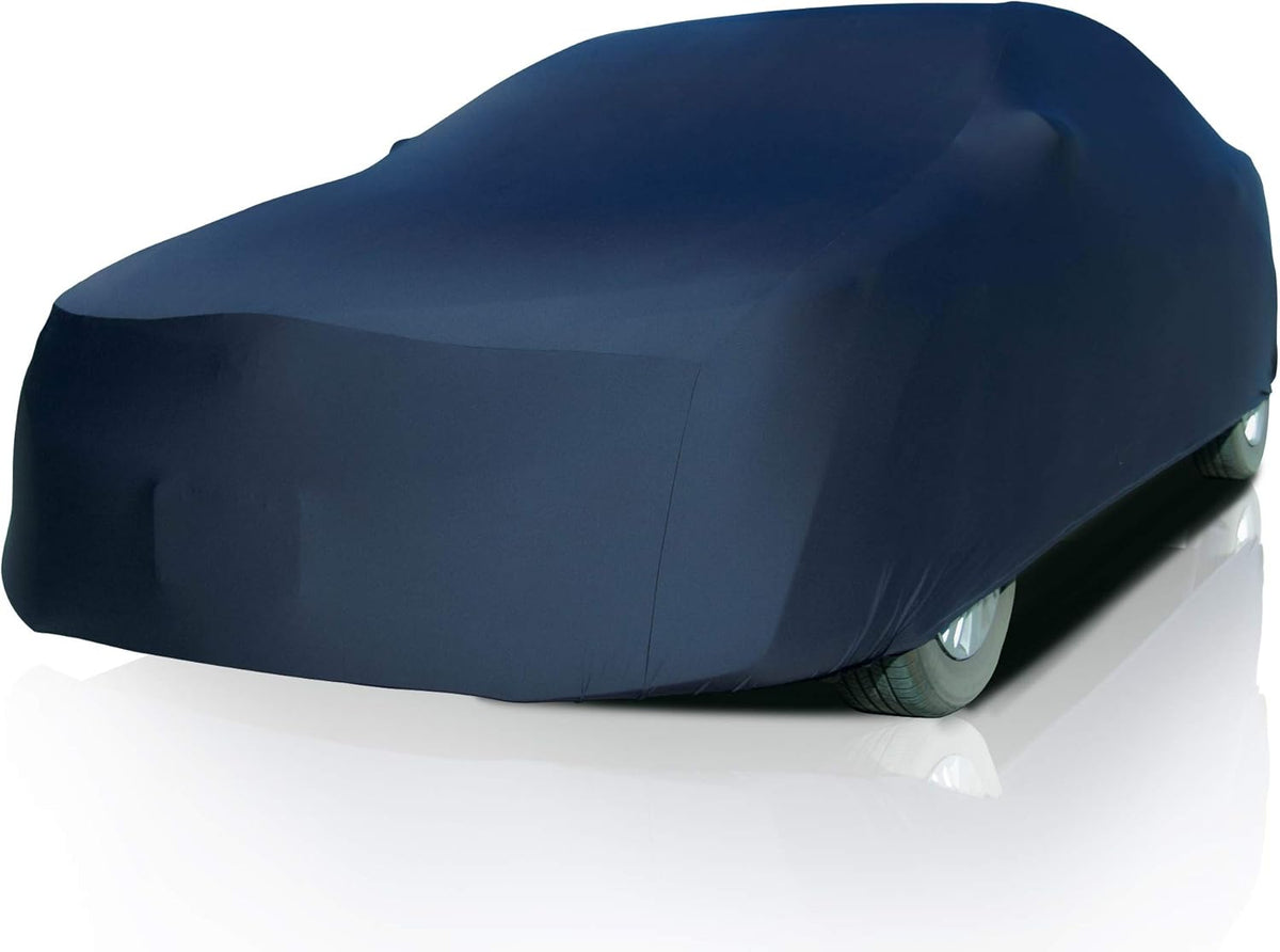 Black Semi Custom Fit Satin Car Cover P437