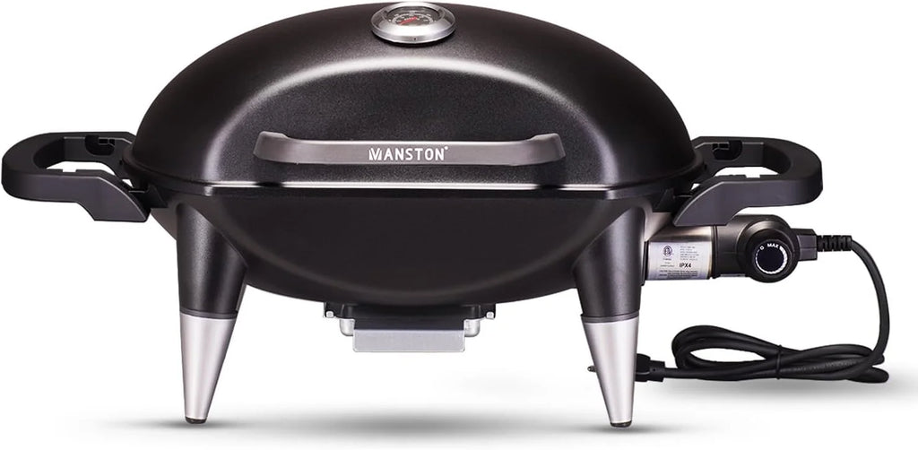 1500W Electric Barbecue Grill with Built-In Thermometer Z81009