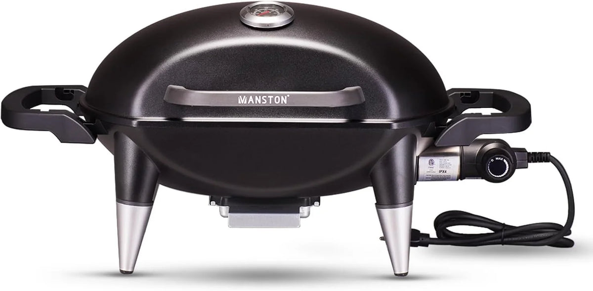 1500W Electric Barbecue Grill with Built-In Thermometer Z81009