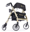 Extra Wide Heavy-Duty Rollator Walker with 20 Wide Nylon Seat 440 lb Weight Capacity H18394