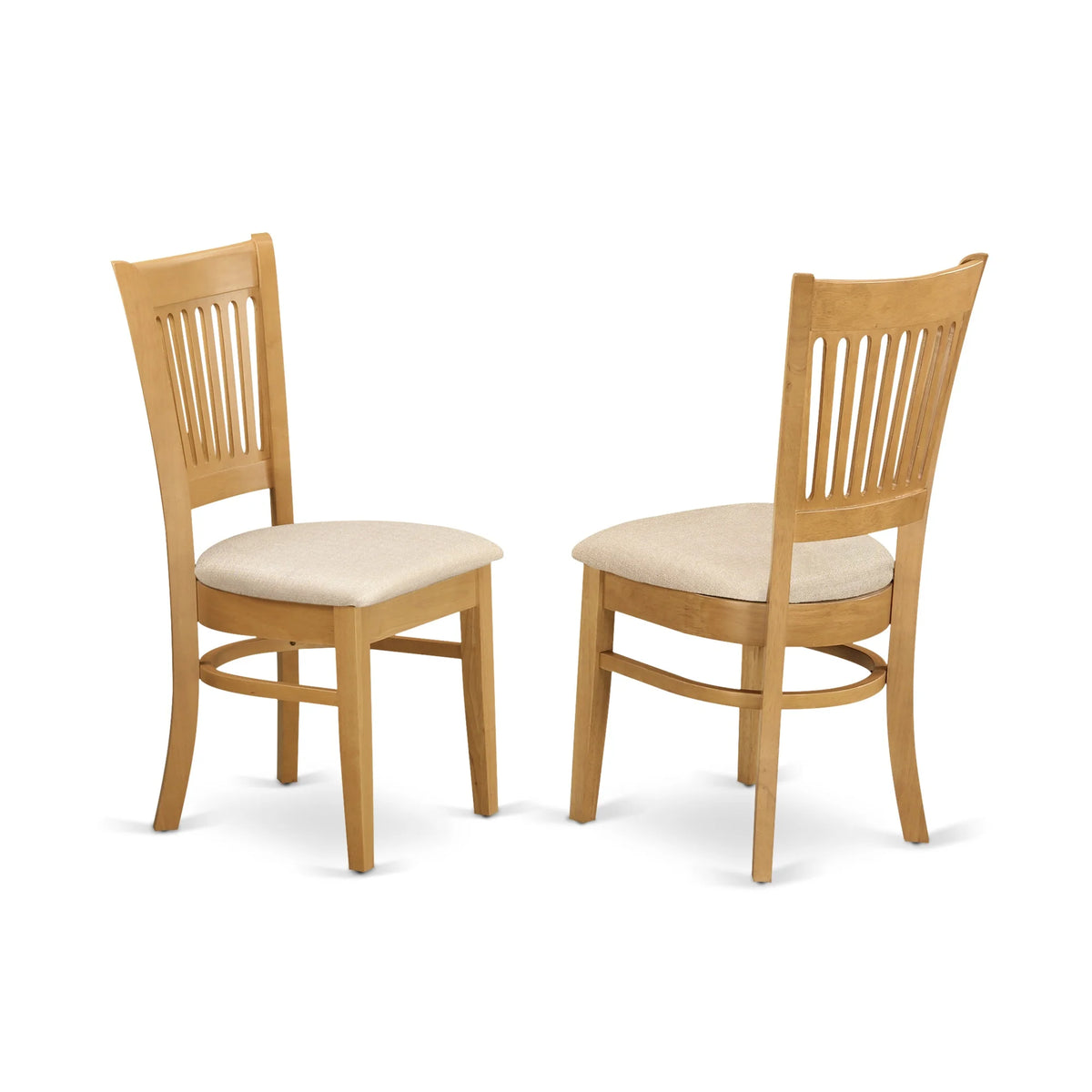 5 Piece Oak Wood Dining Table and Chairs K927098