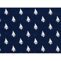 Navy Blue Sailboats 30x22 Gift Wrap B747