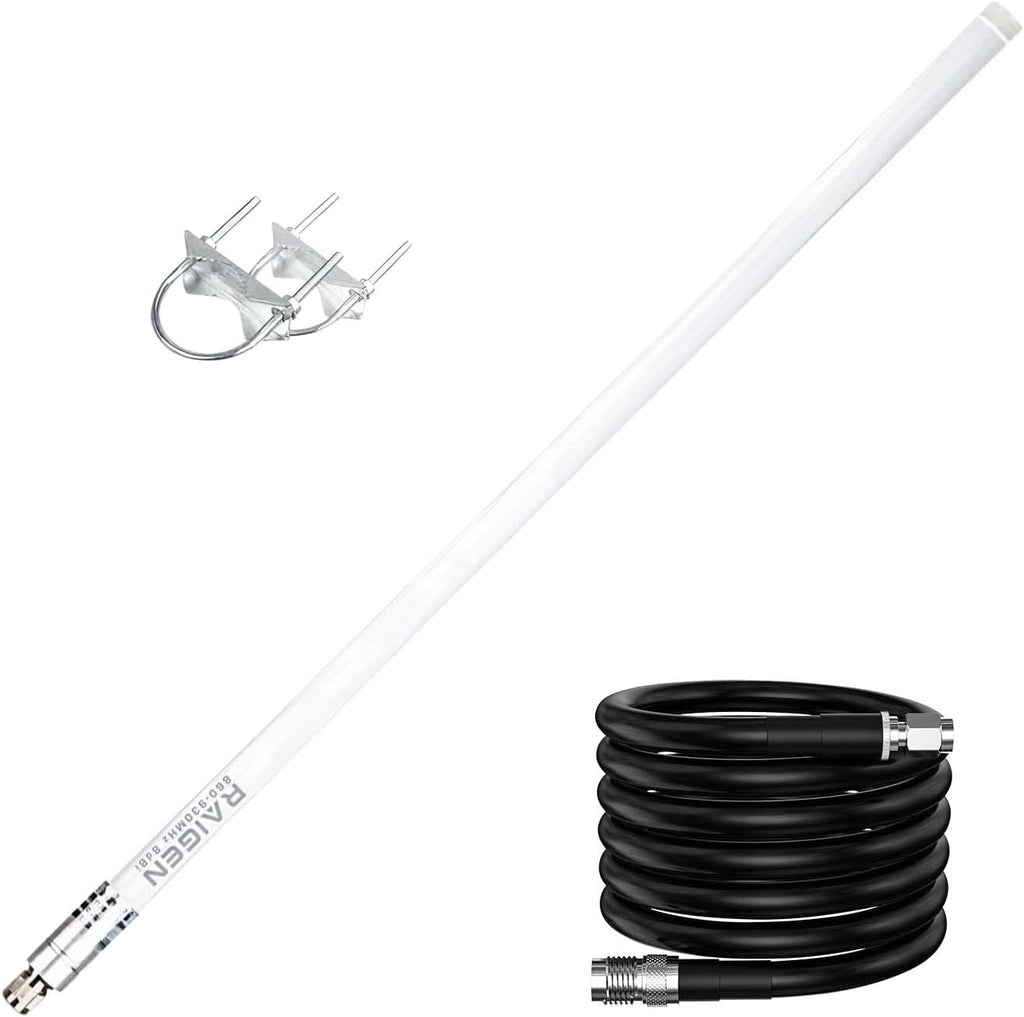20 Inch Tall Indoor Outdoor LoRa Antenna with Low Loss Cable M776402