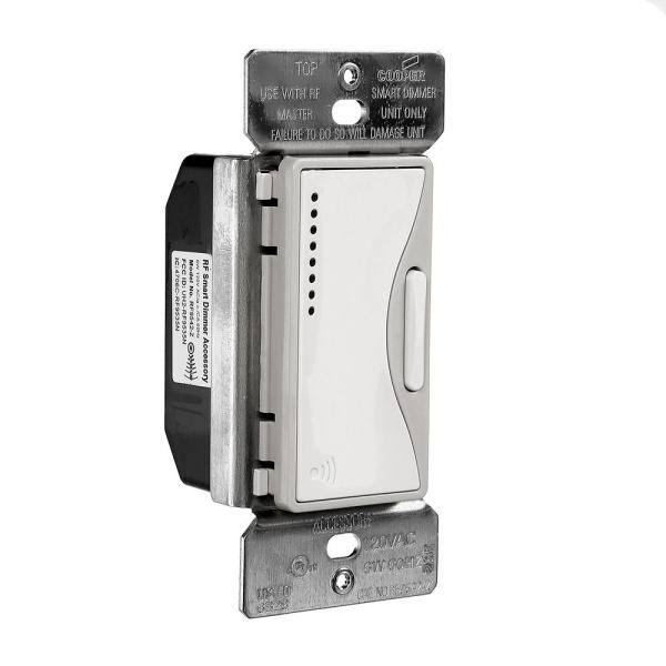 White Satin Smart Dimmer with LEDs S556898